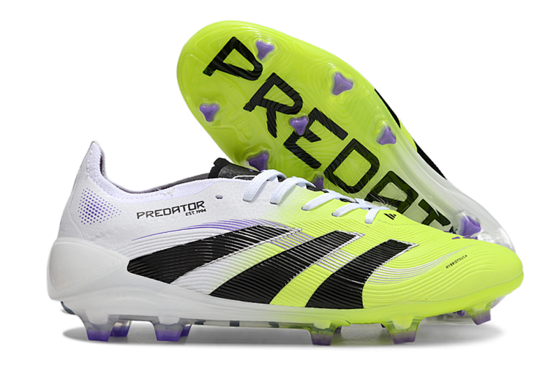 （到货36-45）阿迪达斯猎鹰25代全针织有鞋带FG足球鞋PREDATOR ACCURACY+ FG BOOTS 36-45