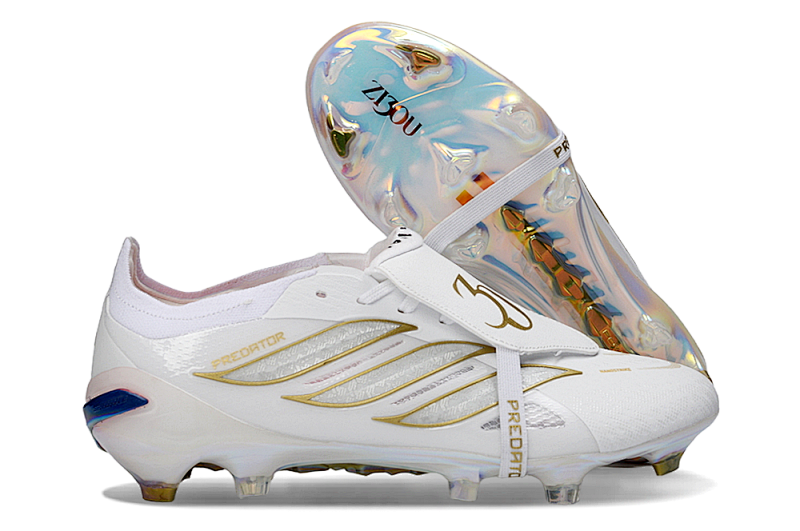 （到货39-45）阿迪达斯猎鹰26全针织有鞋带高帮FG足球鞋PREDATOR ACCURACY FG BOOTS 39-45