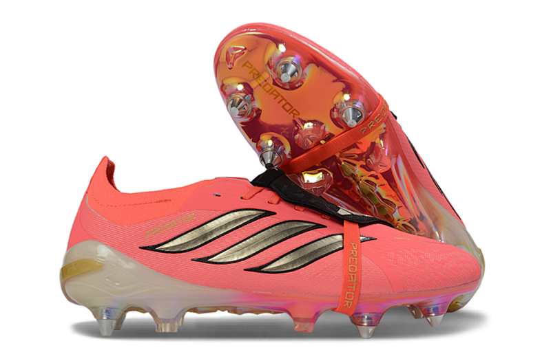 （到货39-45）阿迪达斯猎鹰26全针织有鞋带高帮FG足球鞋PREDATOR ACCURACY FG BOOTS 39-45